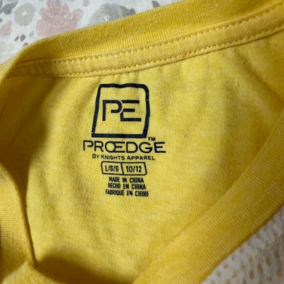 University of Michigan Yellow T-shirt Girls Large 10-12 - Picture 3 of 10